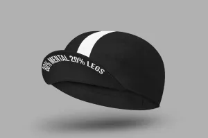 80% Mental 20% Legs Cycling Cap (black)
