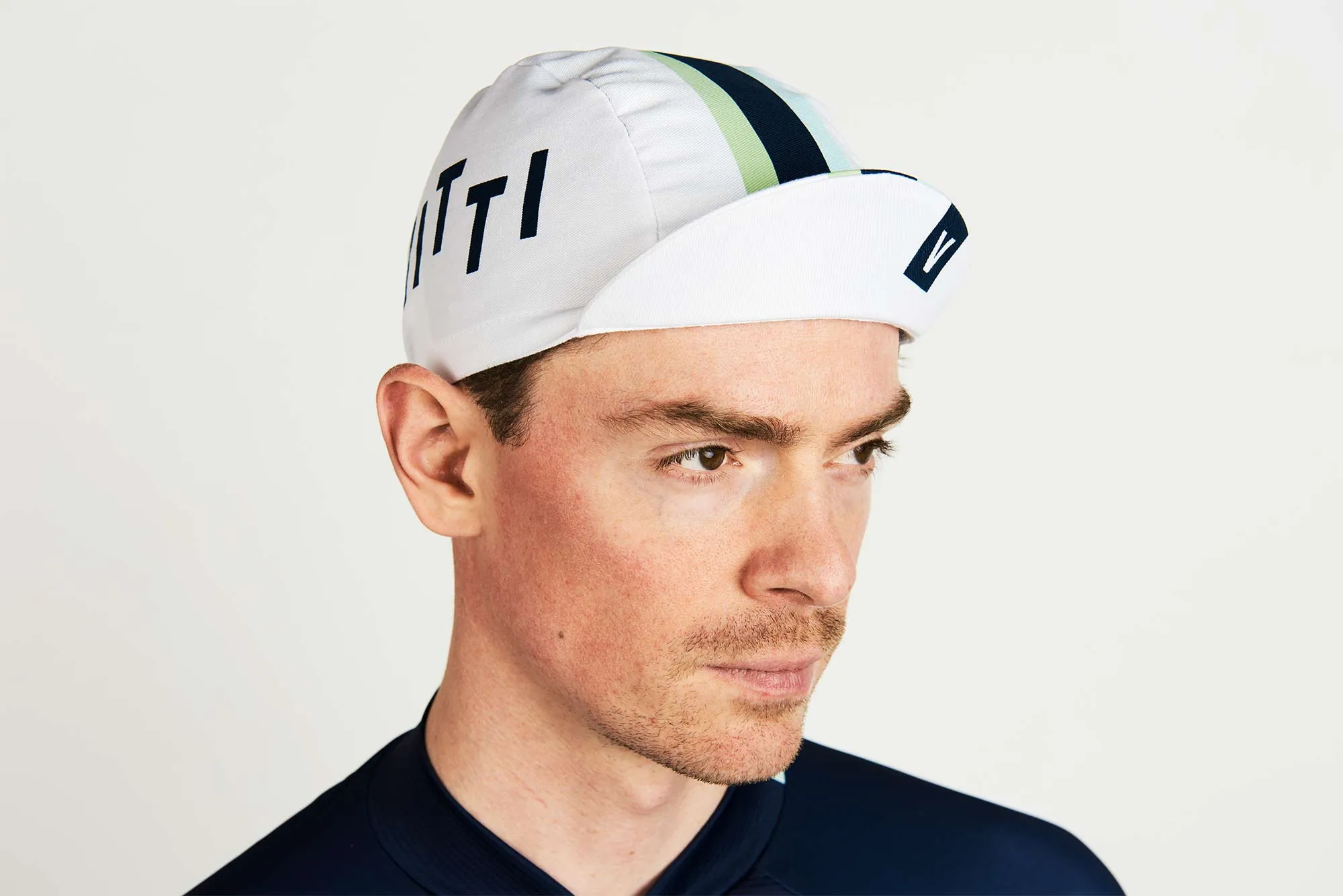 Cap Process Logo Stripped White