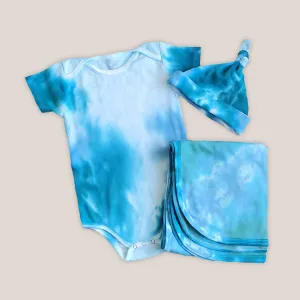 Caribbean Organic Tie Dye Baby Set