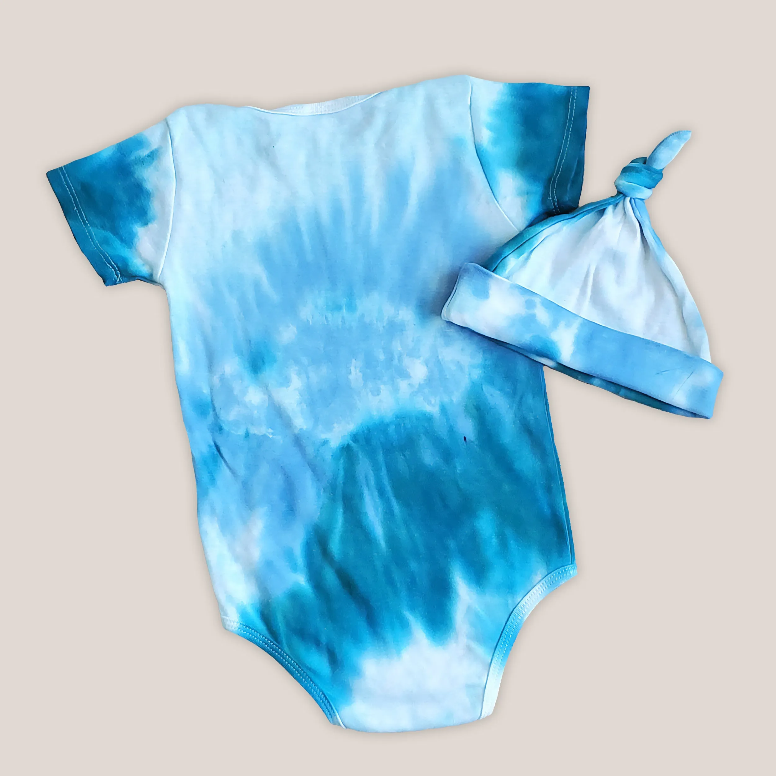 Caribbean Organic Tie Dye Baby Set