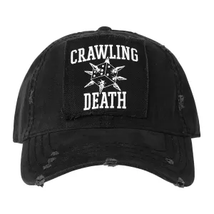 Crawling Death - Spike Dice Distressed Cap Black