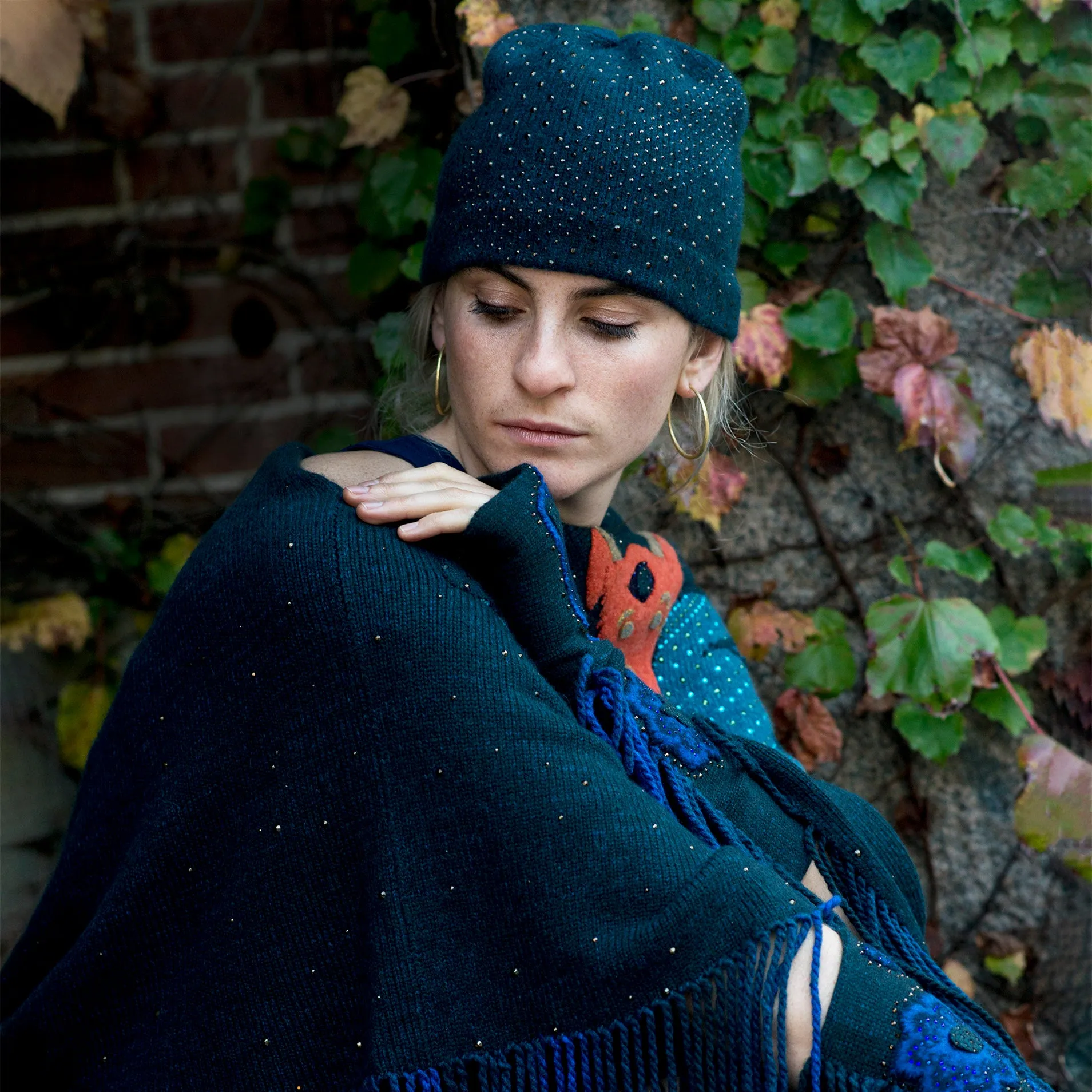 Crystal Studded Cloche (sale)
