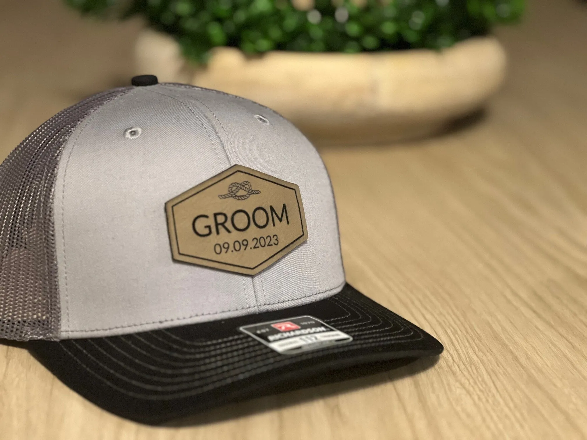 Custom Groom Wedding Party Hats