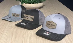 Custom Groom Wedding Party Hats