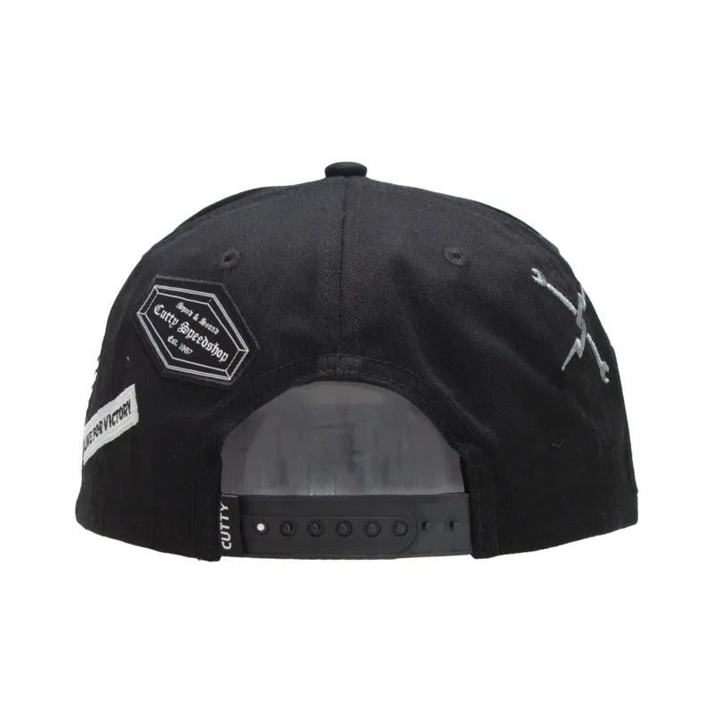 Cutty Men Noah Baseball Cap - Black