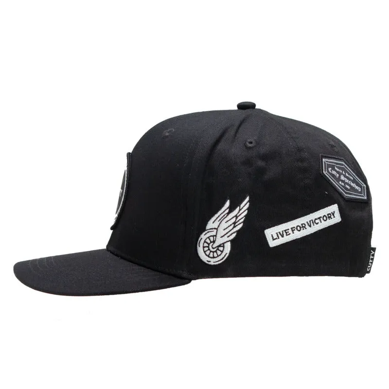 Cutty Men Noah Baseball Cap - Black