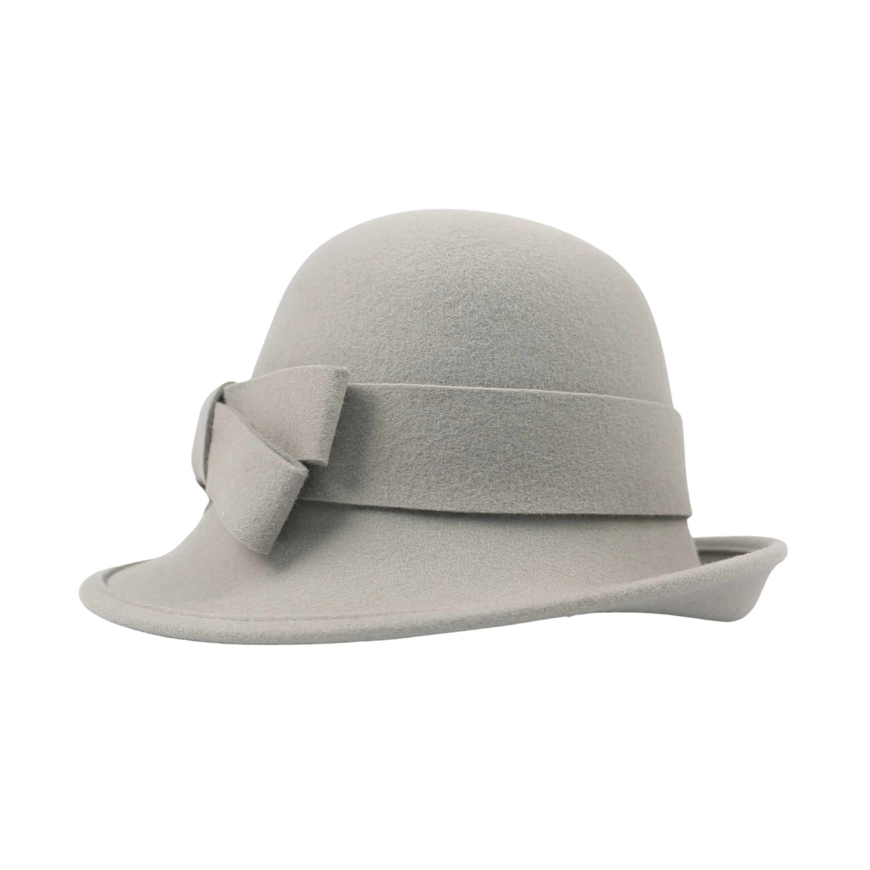 Elegant Vintage Women's Wool Cloche Bucket Hats