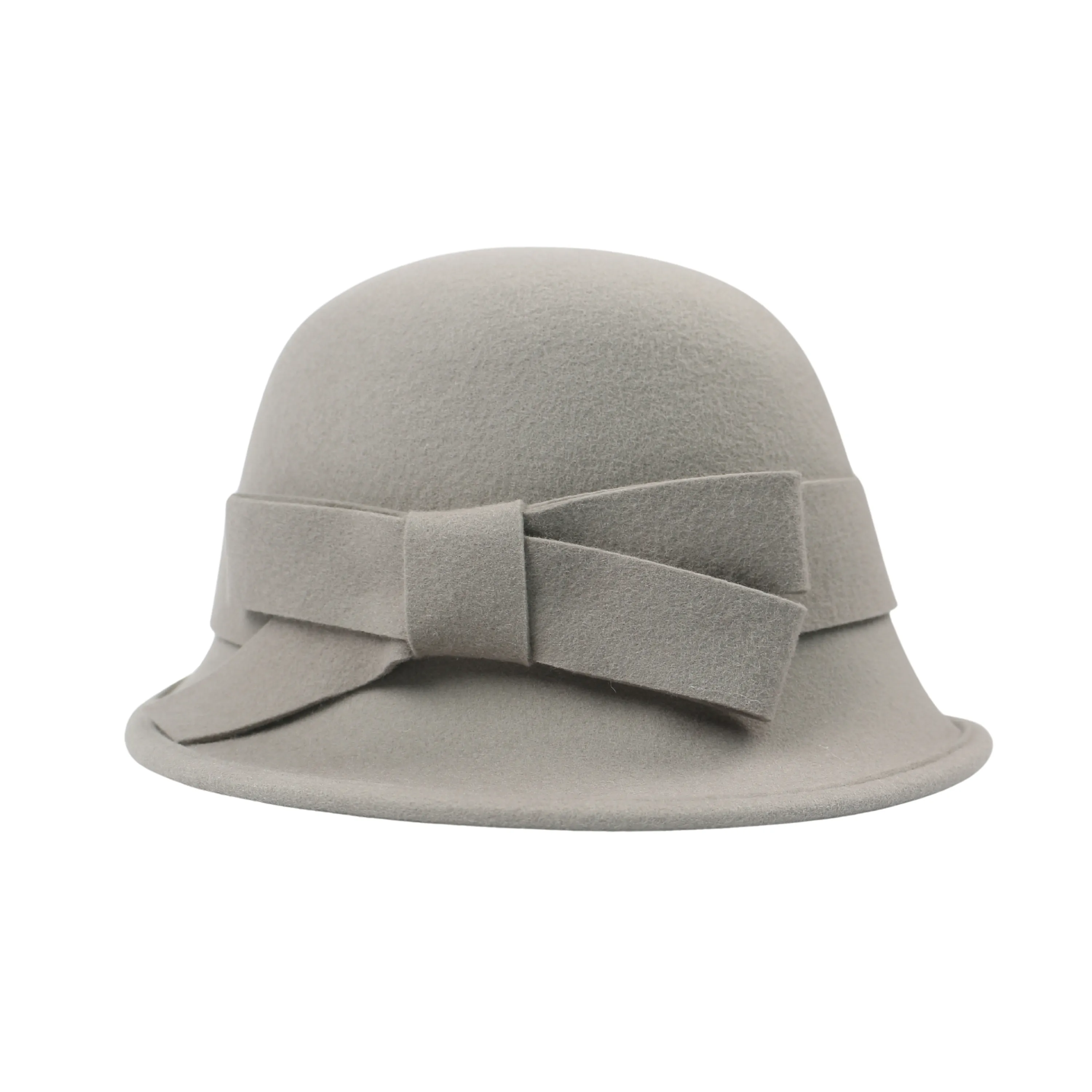 Elegant Vintage Women's Wool Cloche Bucket Hats