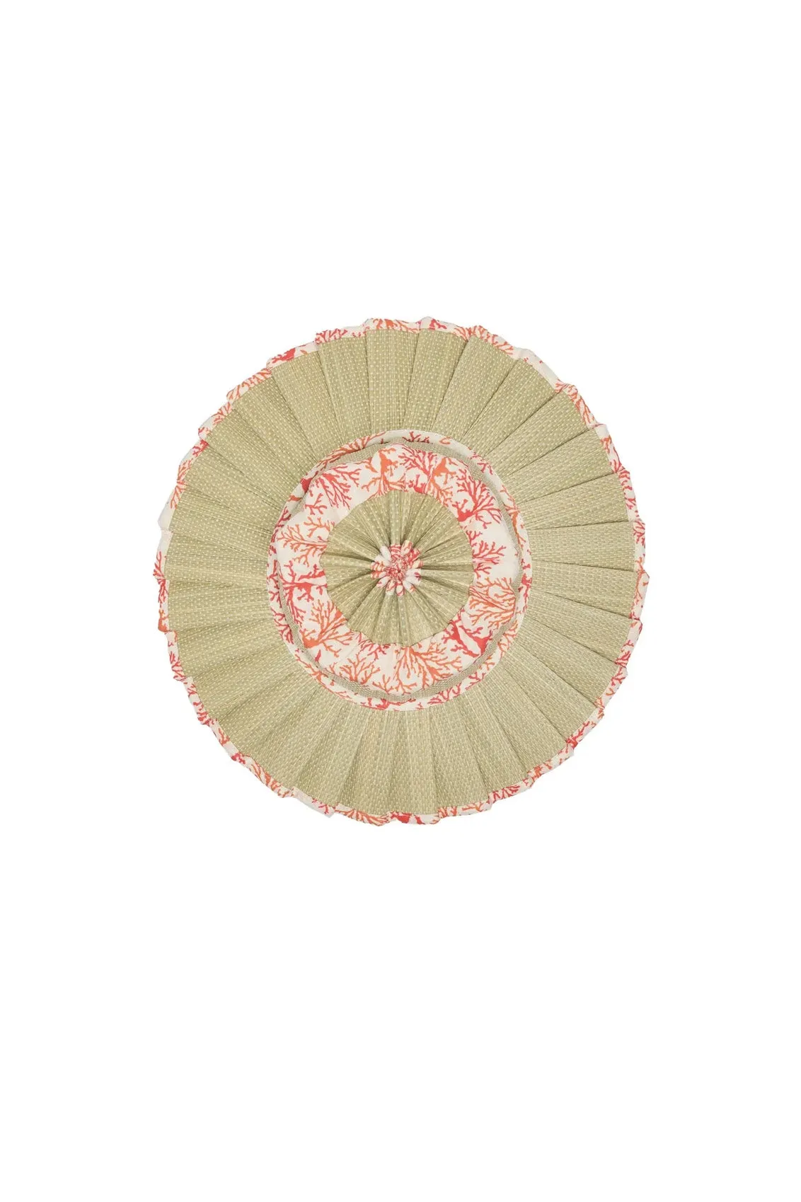 Lorna Murray  x Kathy Hilton Ladies Luxe Midi Capri Hat Coral
