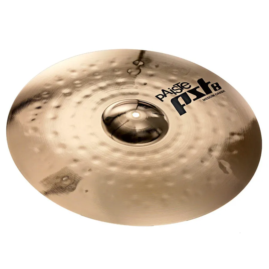 Paiste PST 8 Reflector Universal Set (14" Hats, 16" Crash & 20" Ride)   Extra 18" Crash