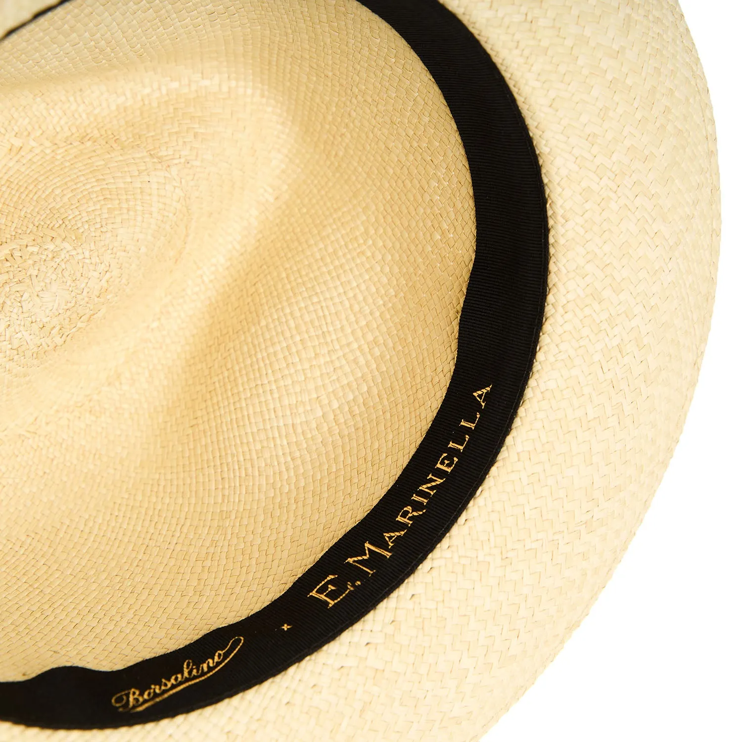 PANAMA FEDERICO MODEL WITH RED SILK BAND - 55 cm