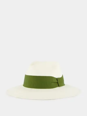 Rafael Panama Hat in Olive Green