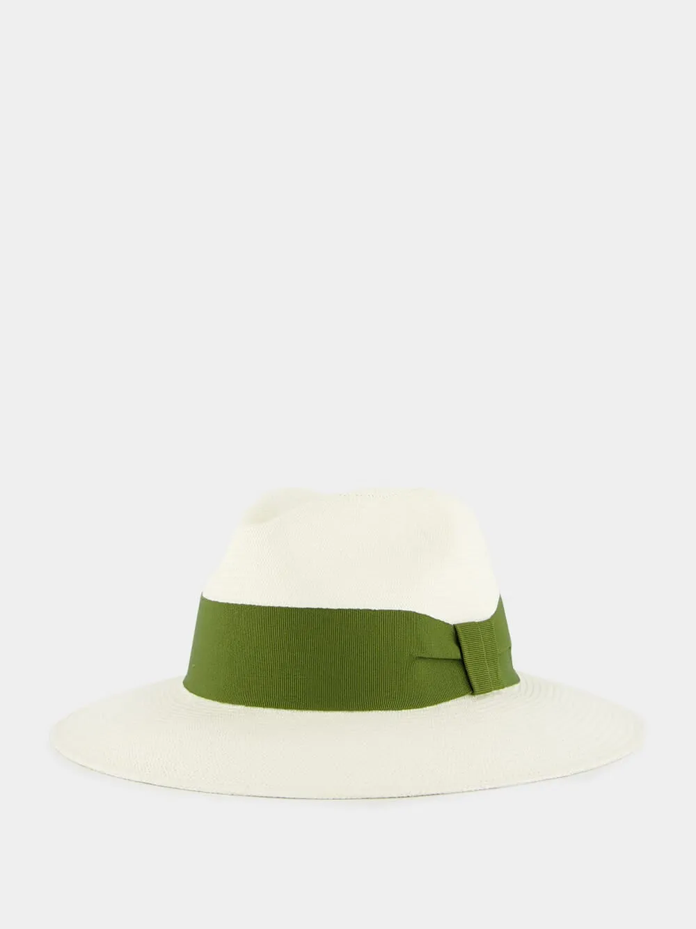 Rafael Panama Hat in Olive Green