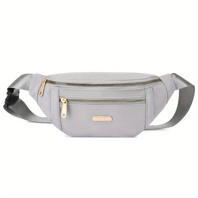 realaiot  Sports Waist Bag, Running Fanny Pack, Mobile Phone Storage Bag, Leisure Waist Bag For Outdoor Travel, Cycling, Running & Jogging