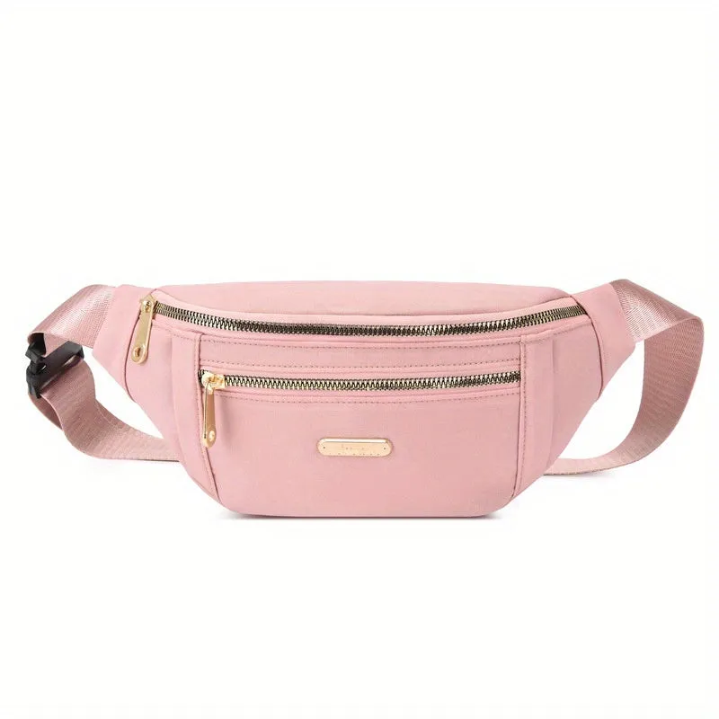 realaiot  Sports Waist Bag, Running Fanny Pack, Mobile Phone Storage Bag, Leisure Waist Bag For Outdoor Travel, Cycling, Running & Jogging