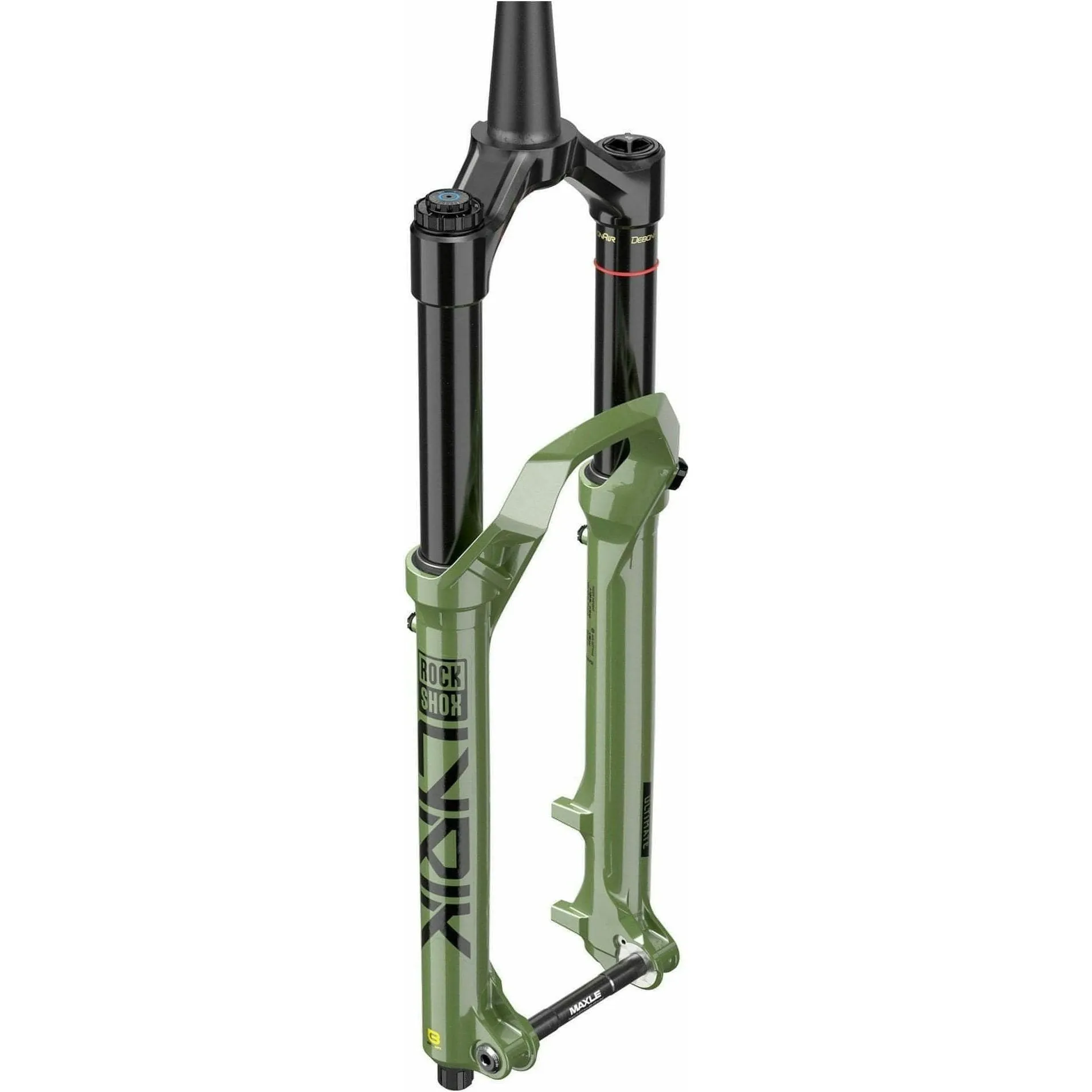 Rockshox Lyrik Ultimate Charger 3 RC2 27.5 Inch BOOST 37mm Offset Debonair Suspension Fork 2023 - Green