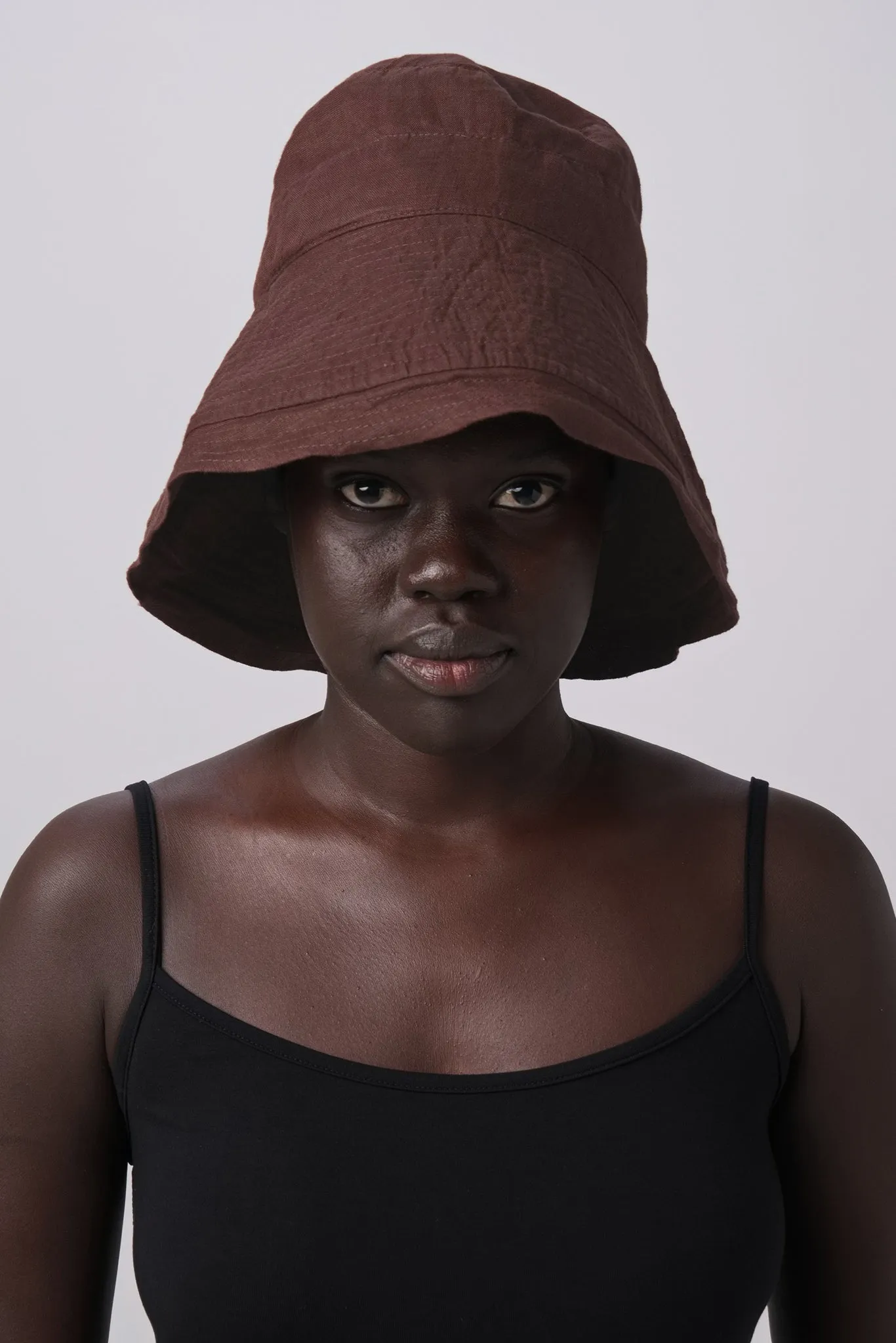 Savanna Linen Hat Choco