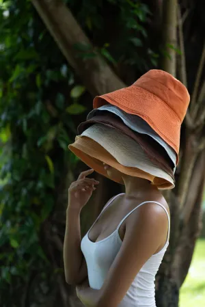 Savanna Linen Hat Coral