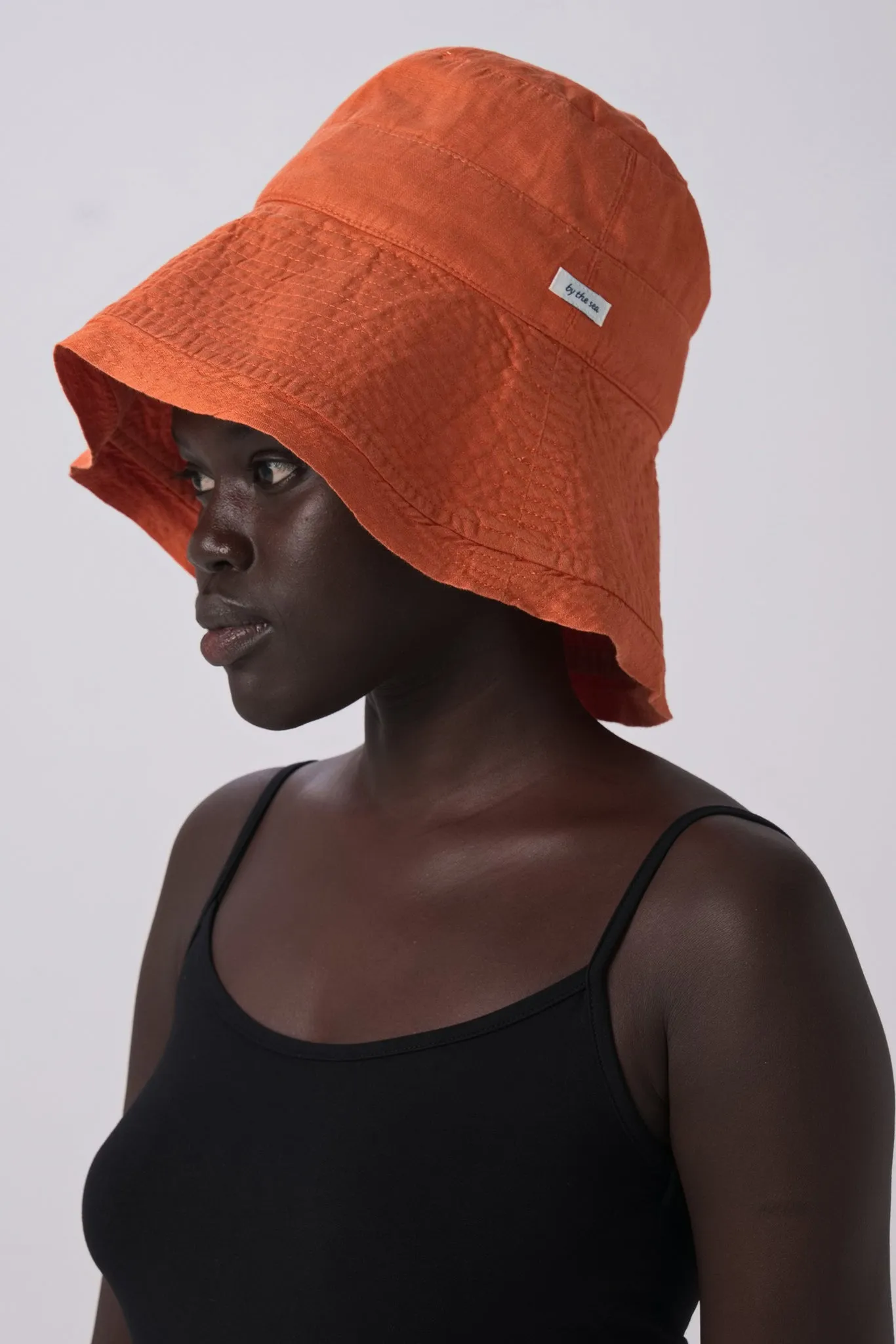 Savanna Linen Hat Coral
