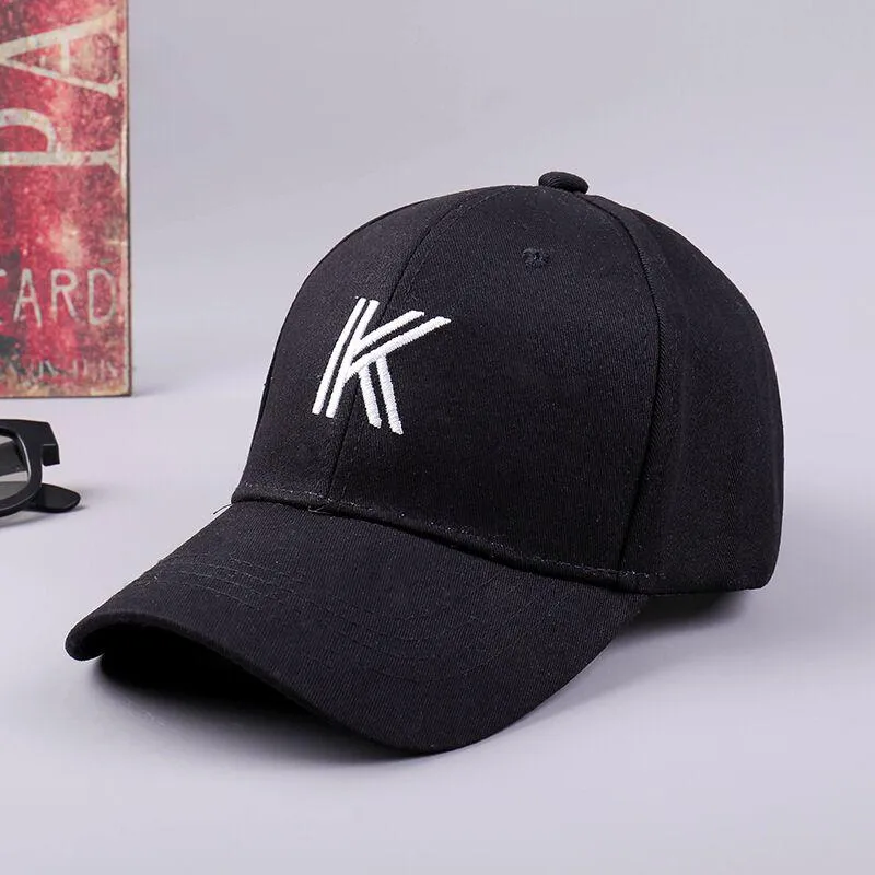 Spring Letter K Cap Casual Outdoor Baseball Caps For Men Hats Women Snapback Caps For Adult Sun