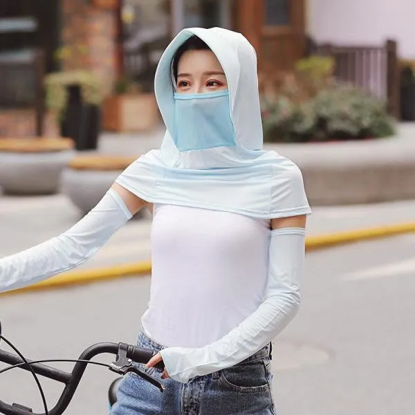 Sun Protection Neck Cover Face Sun Hat