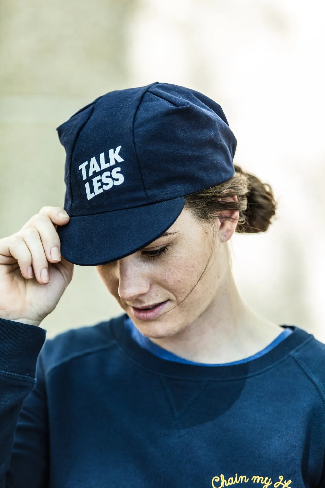 TALK LESS RIDE MORE Cycling Cap