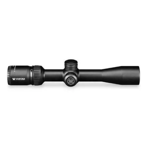 Vortex Optics Crossfire II 2-7x32 Scout, SFP, 1-inch Tube Riflescope V-Plex Reticle with Free Hat and Vortex Optics Rings Bundle