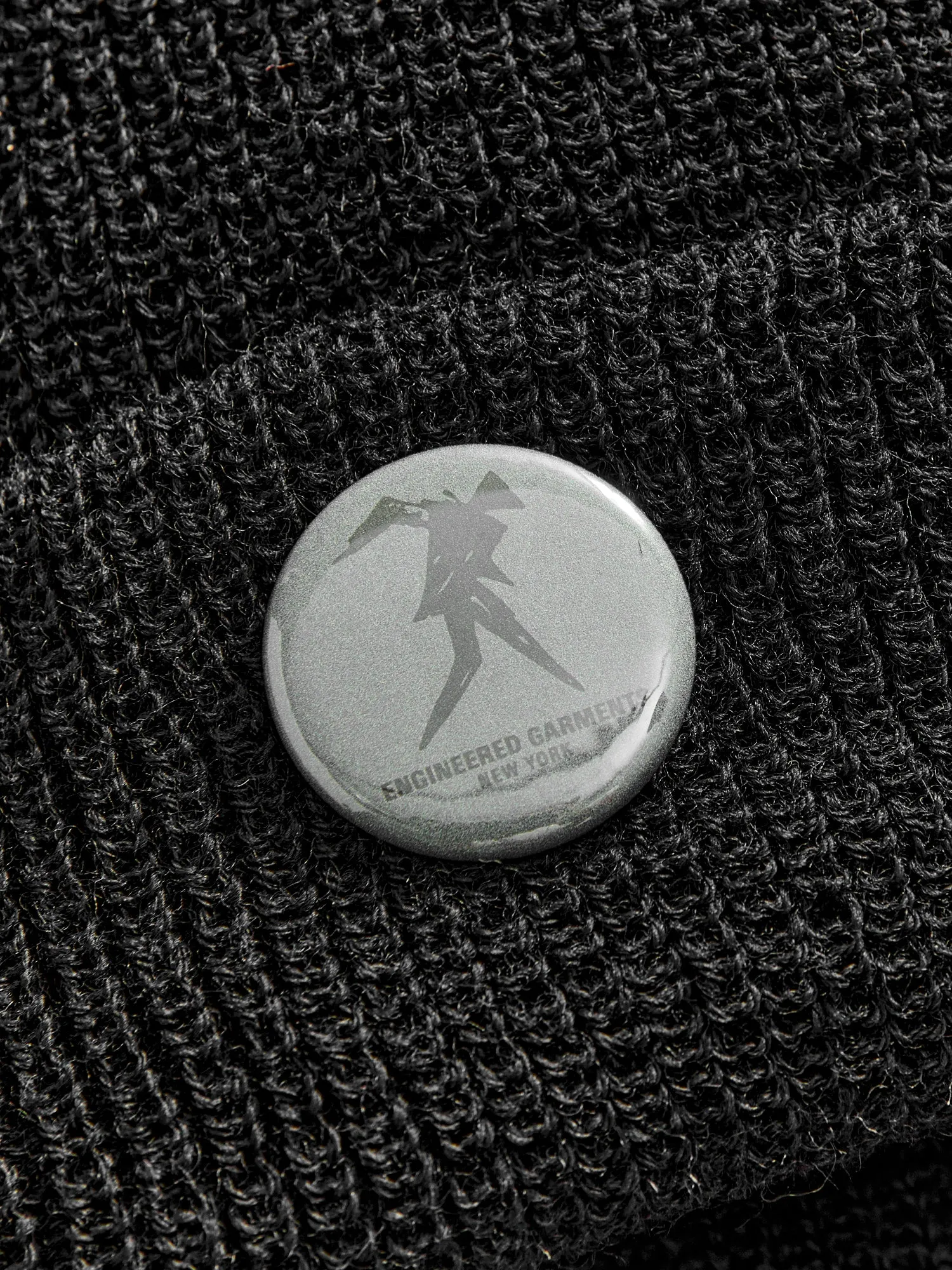 Wool Watch Cap in Black