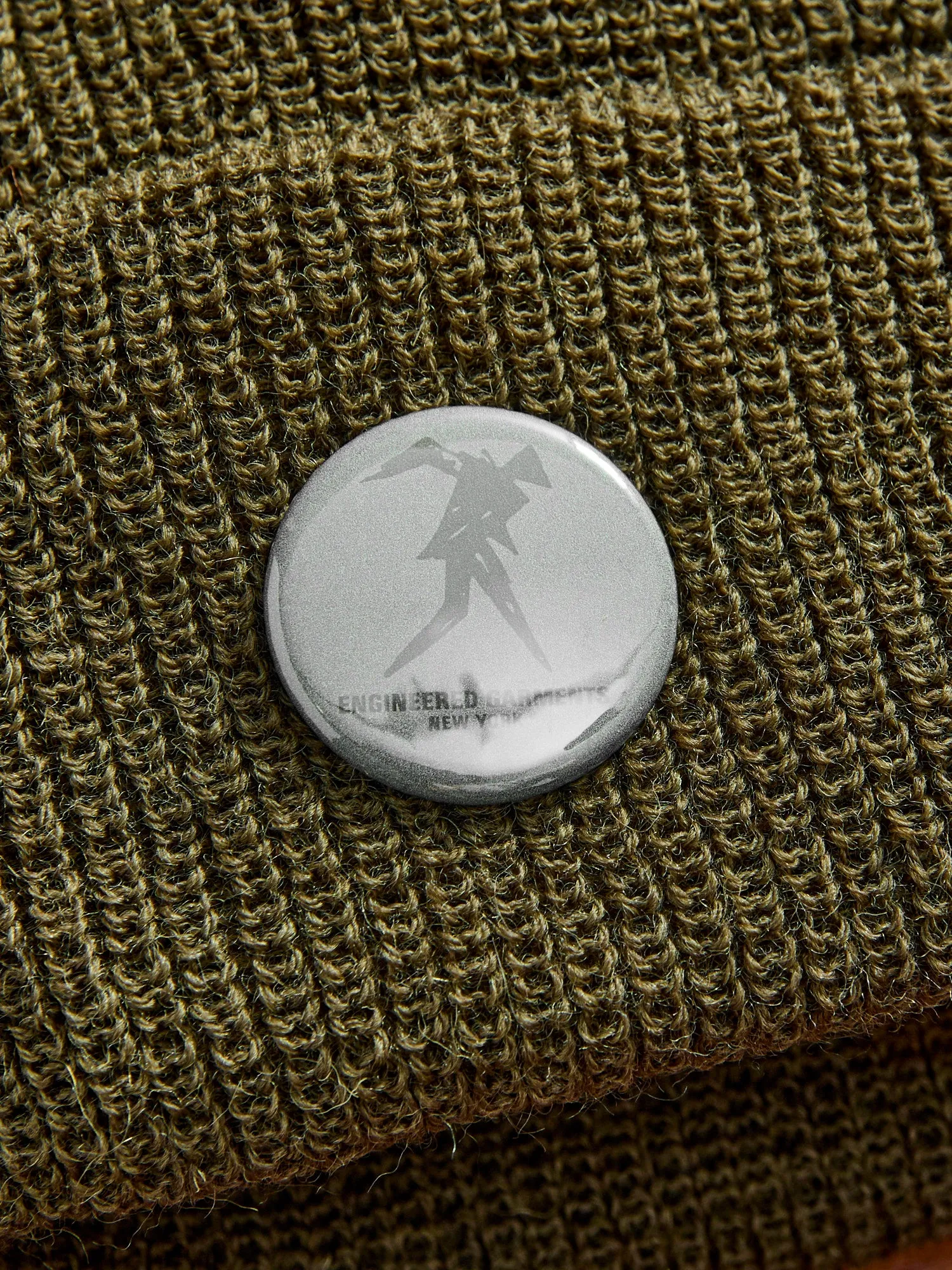 Wool Watch Cap in Olive